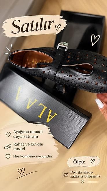 xonca satisi: Ölçü: 37, rəng - Qara, Yeni — 1