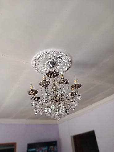 mona liza: Çılçıraq, 6 lampa, Metal — 2