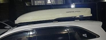 Nəqliyyat: Avtomobil dam baqajı (roof box) - Rəng: ağ - Avtomobilin dam — 3