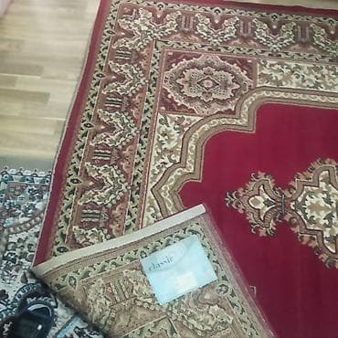 antik xalca: Qırmızı klassik naxışlı xalça 2×3 - Stil: Klassik Şərq motivləri — 2