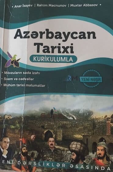 anar isayev ümumi tarix 2024 2025: Testlər — 1