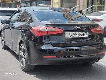 man sat: Kia Cerato (Forte) sedan, qara rəng - Kuzov: 4 qapılı sedan, LED — 3