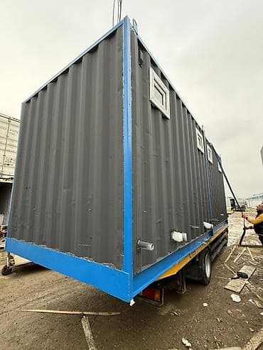 Metal karkaslı, modul tipli sanitar konteyner - 20 fut ölçülü metal — 2