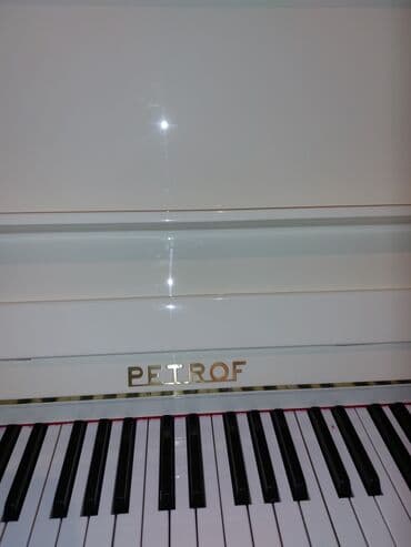 yamaha piano qiymeti: Pianino PETROF Cexiya stehsalı. İdeal vəziyyədə. Cadrılma və köklənmə — 1