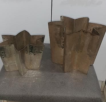Vaza dəsti, Metal