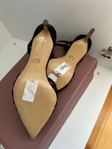 qadin sapaskileri: Tuflilər, Derimod, Ölçü: 38, rəng - Qara, Yeni — 4