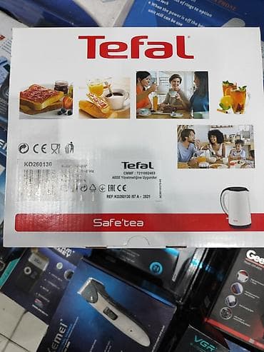 elektrik sobalar: Elektrik çaydan Tefal, 1.6 - 2 l, Yeni, Ünvandan götürmə — 2