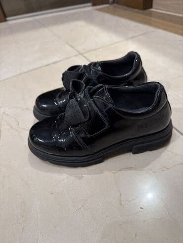Donlar: Uşaq ayaqqabısı – qara laklı, bağlama qurşaqlı model Туфли для — 2