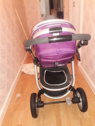 adamex young araba transformer: Çıxarıla bilən beşikli araba, İşlənmiş, Cins: Qız, Yaş: 6-12 ay, Ünvandan götürmə — 3