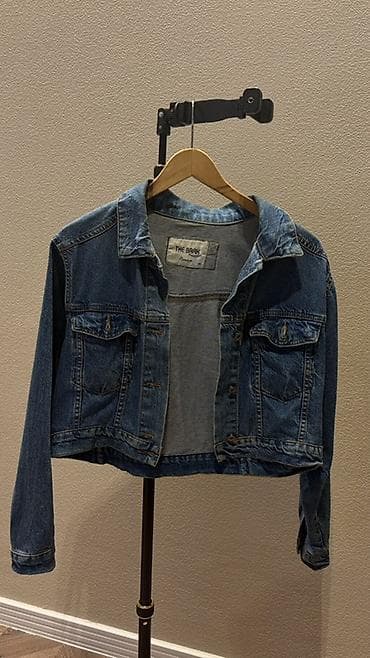 zara dest: Qadın geyim dəsti – 3 üst geyim 1) Cins gödəkçə - Brend: The Bark — 1