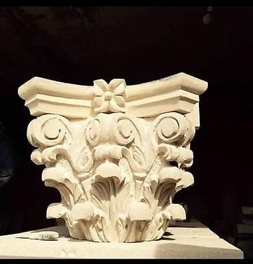 3d panel: Təbii daşdan dekorativ oyma və memarlıq elementləri – layihə və — 5