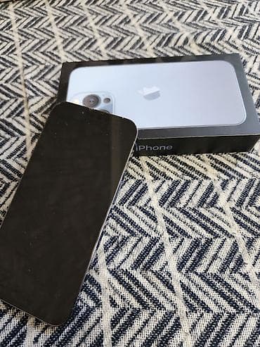 iphone 14 128 gb: IPhone 13 Pro, 256 GB, Sierra Blue, Zəmanət, Barmaq izi, Face ID — 5