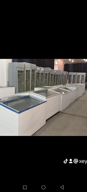 Mağaza və iaşə obyektləri üçün kommersiya soyuducuları və dondurucular