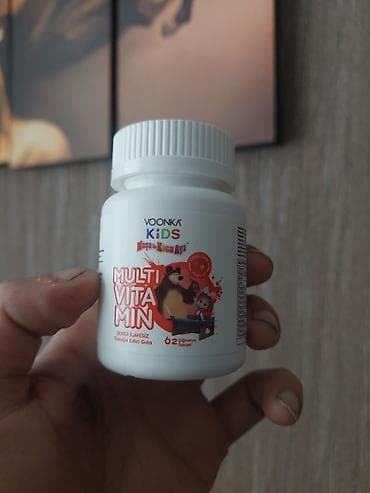 Voonka Kids “Maşa ile Koca Ayı” Multivitamin – uşaqlar üçün çeynənən — 4
