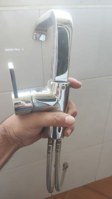 su krantı: Yeni, orijinal, moydadır üçün su qarışdırıcısı. Grohe — 11