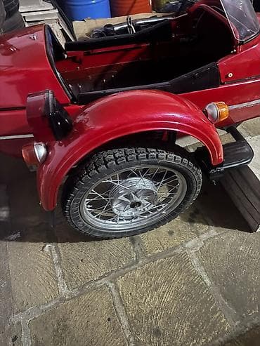 диски 21 стиль: Motosiklet üçün yan qoşqu (salyonka) - Klassik dizaynlı, qırmızı — 9