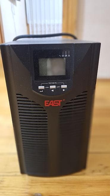 EAST UPS – Model: 3kVAS - Güc tutumu: 3 kVA / 2700 W - Giriş: 208–240