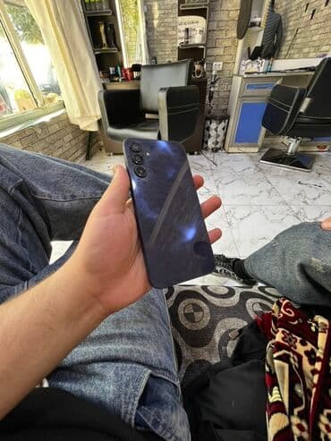 чехол samsung tab 3: Samsung Galaxy A15, 128 GB, rəng - Göy, Barmaq izi — 1