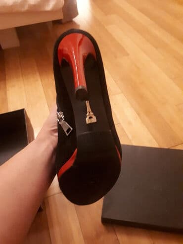 Botinka və botilyonlar: Ölçü: 38, rəng - Qırmızı, İşlənmiş — 2