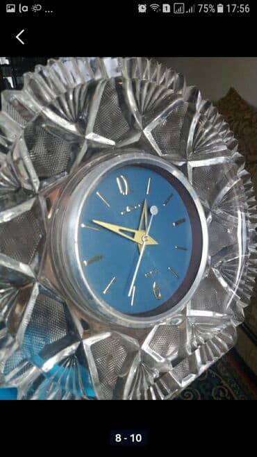 Велоаксессуары: Qedimi xrustal saat. diametr 27.5 sm — 1