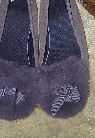 ayaqq: Rahat qadin ayagbisi.12.manata satilir - Rəng: tünd boz (xəz — 4
