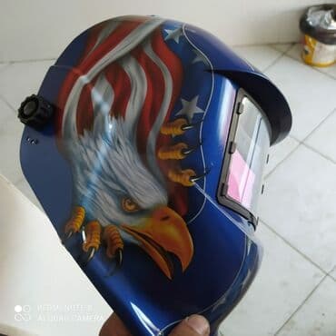 qaynaq ütü: Qaynaq aparatı/Qaynaq maskası//Svarka maskası
Maska 
Qaynaq dəbilgəsi — 1