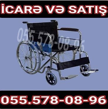 Taxta oturacaqlı, qatlanan əlil arabası - İcarə və satış üçün əlil