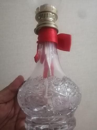 Другие товары для дома: Хрустальная Лампа керосиновая Новая. Noyüt ləmpasi təzə sovet xrustal — 2