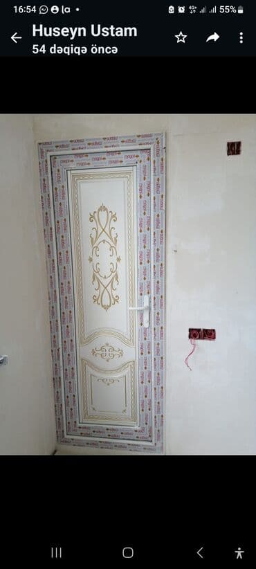 plastik qapi pencere qiymeti: Yeni Plastik qapı Zamok və çərçivə ilə, Zəmanətli, Pulsuz quraşdırma, Pulsuz çatdırılma — 40