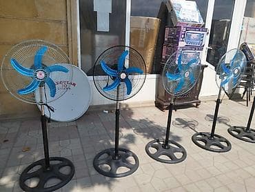 ventilator lustra: Ventilyator Yeni, Döşəməüstü, Pərli — 4