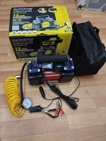 ikinci el kompresör: Təkər dolduran ROYCE 12V Təkər nasosu 12V kompressor Royce firmasına — 3