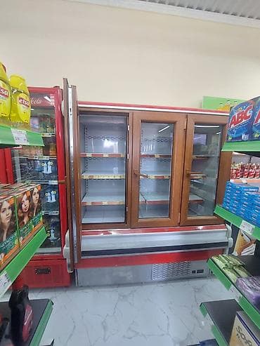 Mağaza üçün şüşə vitrinli soyuducu - Tip: Ticarət vitrin soyuducusu