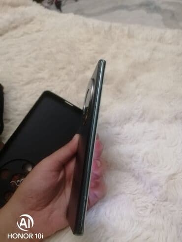 телефон fly для пенсионеров: Honor 9C, 256 GB, rəng - Boz, Face ID, Düyməli, Barmaq izi — 2