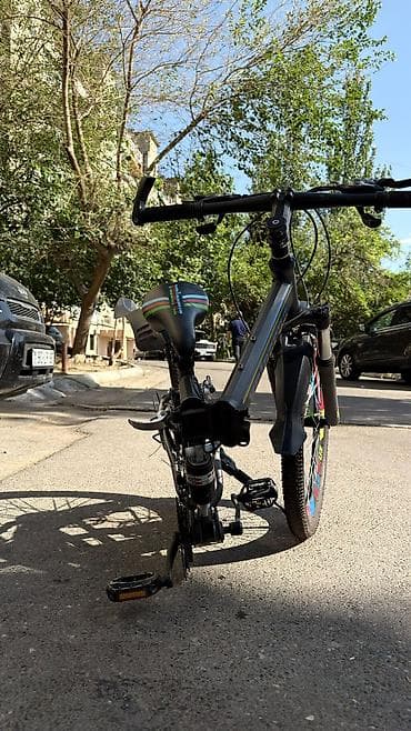 Velocruz qatlanan velosiped - Qatlanan gövdə: asan daşınma və saxlama