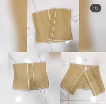 şəkər olcən aparat qiyməti: Korset Orjinaldi Tezedi istifade olunmayib 9 sumuklu latex Ann chery — 1