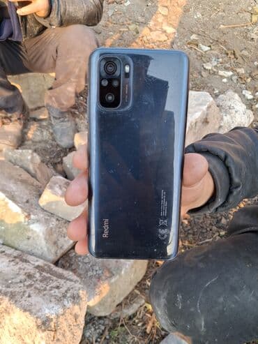 Redmi Note 10S, 128 GB, rəng - Qara, Barmaq izi