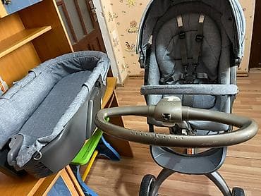 Модульные коляски: Классическая прогулочная коляска, Б/у — 2