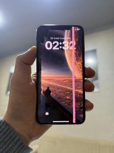 разбитый телефон fly: IPhone Xs, Qızılı, Qırıq — 1