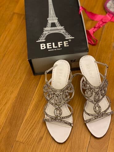 Digər ayaqqabılar: Ölçü: 37, rəng - Ağ, İşlənmiş — 2