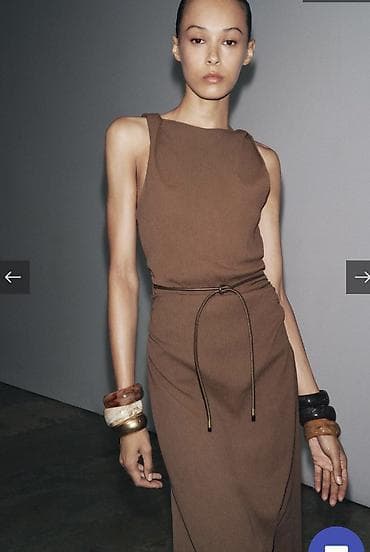 zara pencek: Gündəlik don, Midi, Zara, L — 5