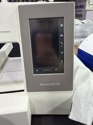 juki: Satılır — Janome Memory Craft 550E Nakış Maşını Peşəkar nakış və — 3