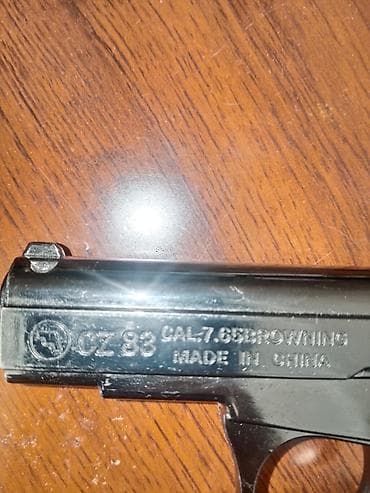 Oyuncaqlar: Məhsul: CZ 83 tipli tapança maketi (üzərində “CZ 83 CAL. 7.65 Browning — 3