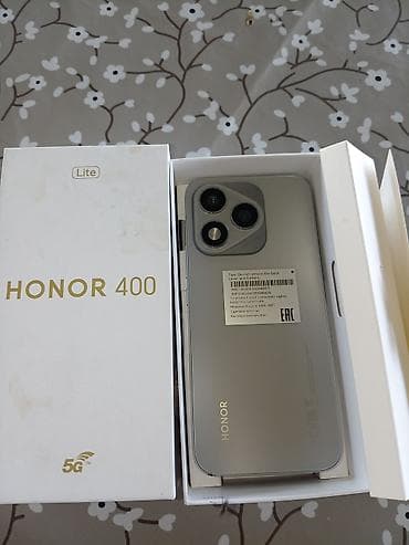 smart saat sim kart: Honor 400 Lite, 256 GB, rəng - Gümüşü, Barmaq izi — 7