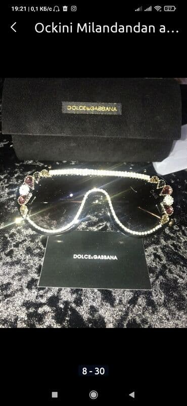 brend gun eynəkləri: Gün eynəyi, Dolce & Gabbana, Yeni — 17