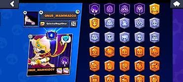 Profillər, şvellerlər: Brawl Stars hesabı – yüksək inkişaf etmiş profil - Kupa yolu: 26,599 — 3