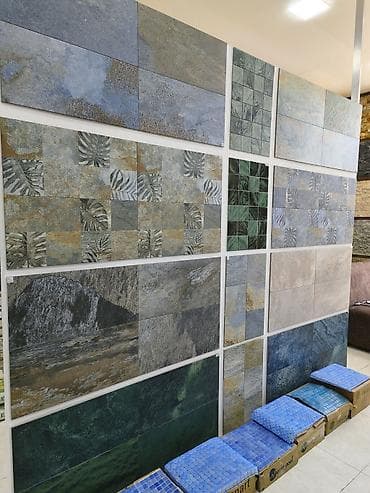 Keramoqranit və divar-döşəmə kafeli kolleksiyası - Material