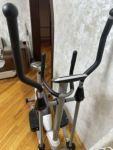 Спорт и хобби: Elliptik trenajor – velosiped oturacaqlı 2‑i 1‑də model - Kombinə — 2