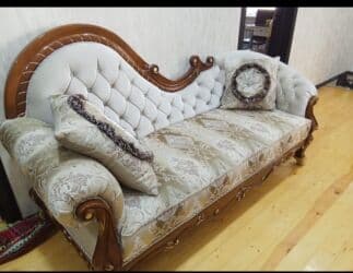 белый кожаный диван: Диван — 1