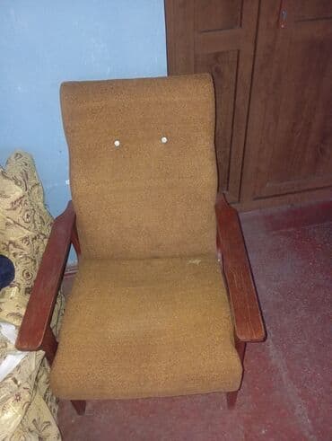 ev ucun dekor: İşlənmiş, Kreslo-oturacaq, Parça — 2