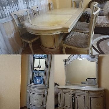 sekretar sto: İşlənmiş, Komod, Masa və oturacaqlar, Servant — 1